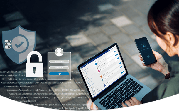 A multi-layered approach to data security with Jaspersoft